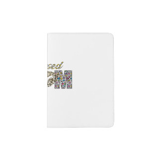 Mother Art Blessed Leopard Mom Passport Holder