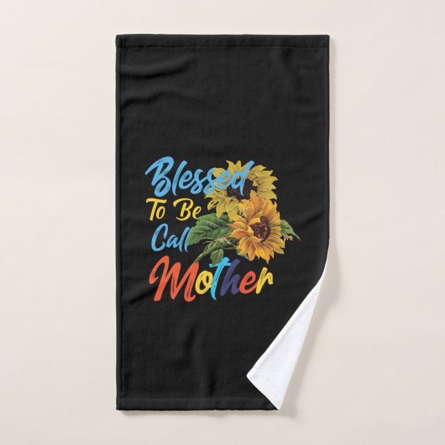 Mother Art Blessed To Be Call Mother Hand Towel (Hand Towel)