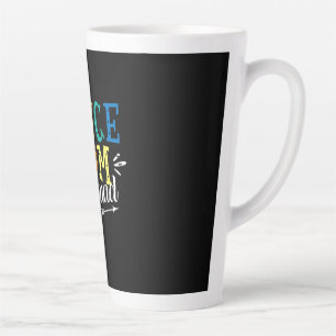 Mother Art Dance Mom Squad Birthday Latte Mug