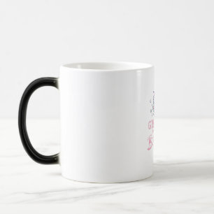 Mother Art Grandma Of The Birthday Princess Xmas Color Morph Mug