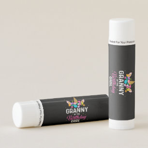 Mother Art   Granny Of The Birthday Girl Birthday Lip Balm