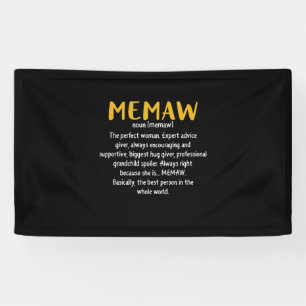 Mother Art Memaw Definition Banner