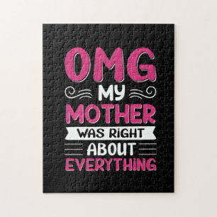 Mother Art My Mother Was Right Jigsaw Puzzle