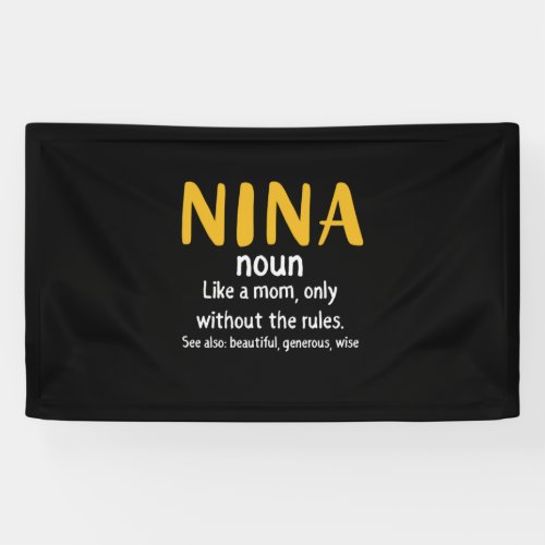 Mother Art Nina Definition Banner