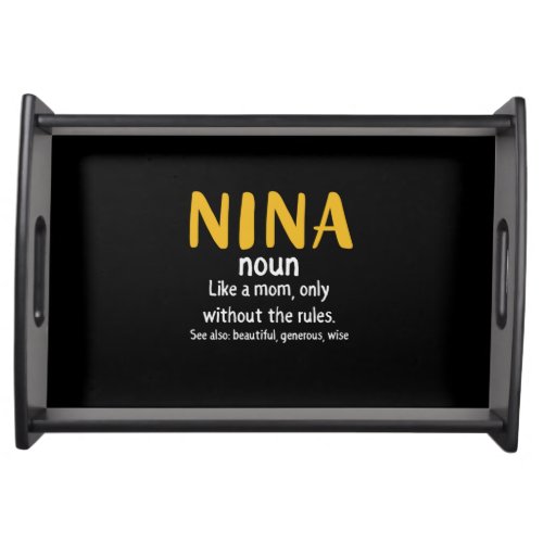 Mother Art Nina Definition Serving Tray