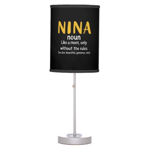 Mother Art Nina Definition Table Lamp