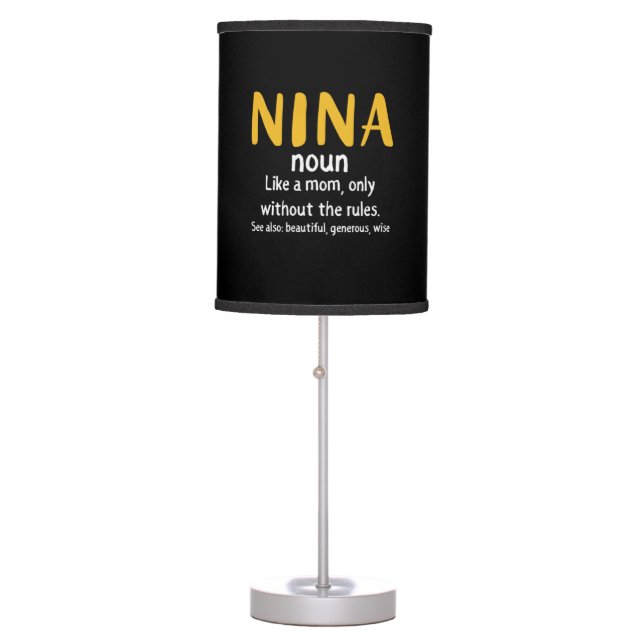 Mother Art Nina Definition Table Lamp (Front)