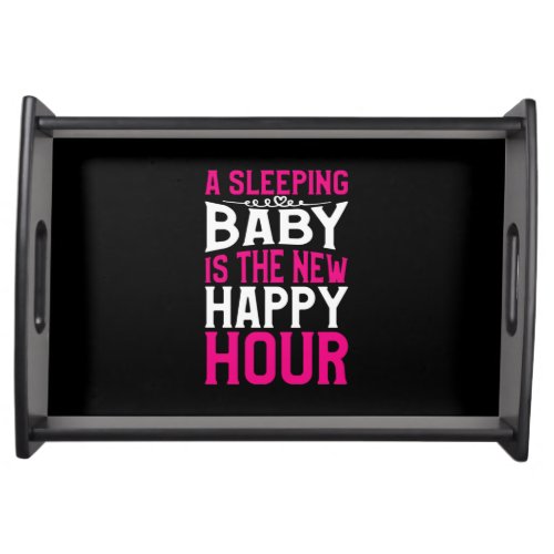 Mother Art Sleeping Baby Is The New Happy Hour Serving Tray