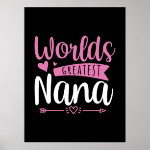 Mother Art World Greatest Nana Poster