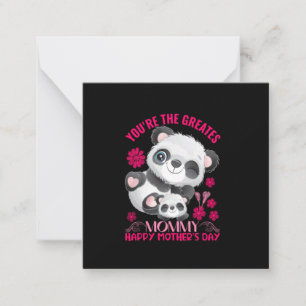 Mother Art You Are The Greatest Mommy Note Card