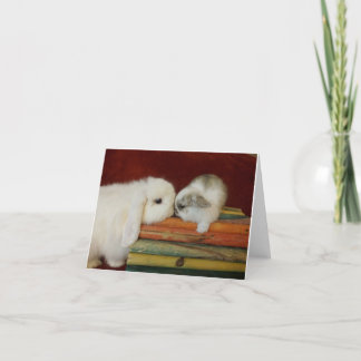 Mother & Baby Bunny Card