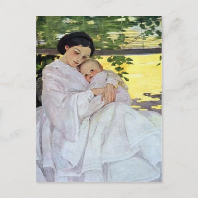 Mother & Baby Mother's Day Card (Front)