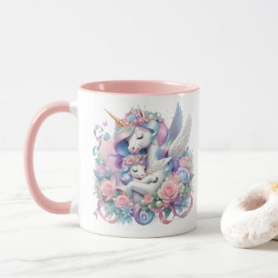 Mother & Baby Unicorn Mug