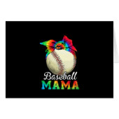 Mother Baseball Mama Birthday (Front Horizontal)