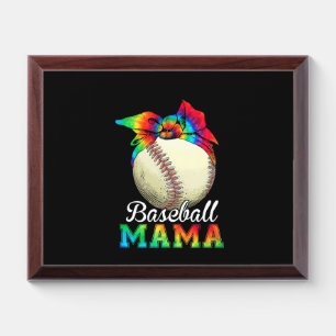 Mother Baseball Mama Birthday Award Plaque
