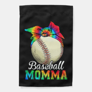Mother Baseball Momma Birthday Garden Flag