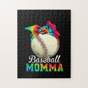 Mother Baseball Momma Birthday Jigsaw Puzzle