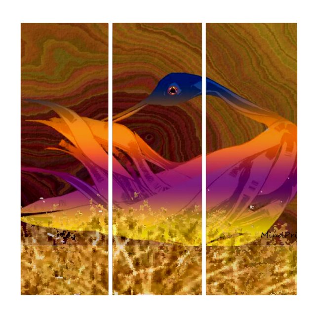 Mother Bird Triptych (Front)