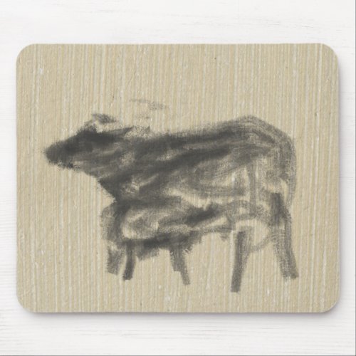 Mother Buffalo and her cub Chinese Ox Year MP Mouse Pad
