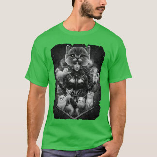 Mother cat God friends T-Shirt