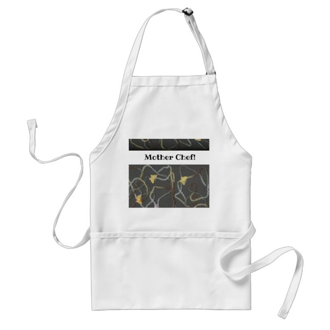 Mother Chef! Adult Apron (Front)