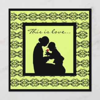 Mother Child Adoption Baby Shower Invitations