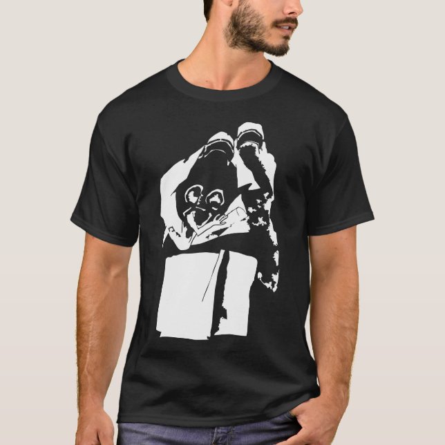 "Mother & Child Love - Hand-Painted T-Shirt" T-Shirt (Front)