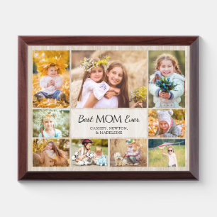 Mother Children Mom Family Photo Award Plaque