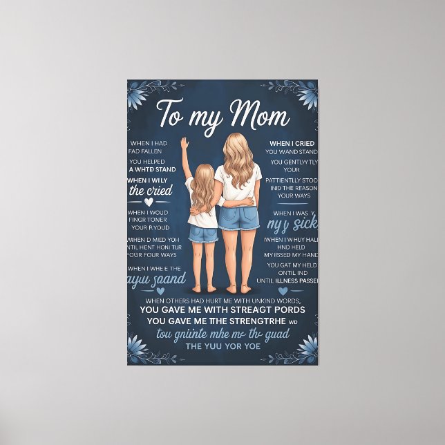 Mother-Daughter Bond Art Print – Sentimental Blond (Front)
