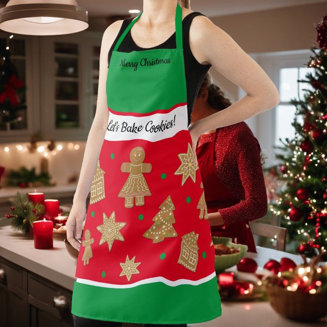 Mother Daughter Custom Gingerbread Christmas Apron (Creator Uploaded)