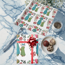 Mother Daughter Duo Red Roses Floral Greenery 