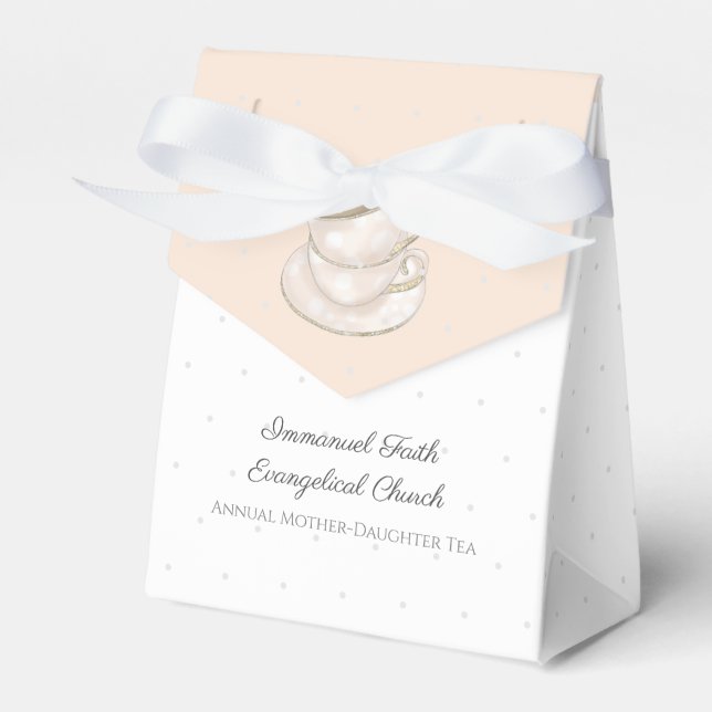 Mother Daughter Elegant Party Favors Women Favor Boxes (Front Side)