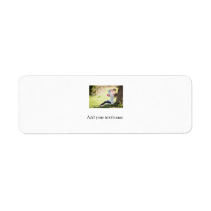 Mother daughter family photo add name picture text label
