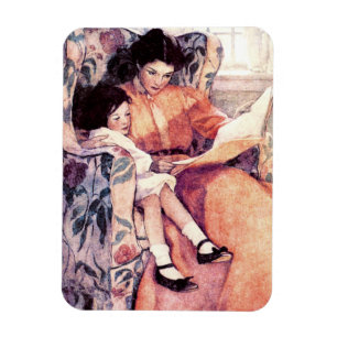 Mother & Daughter. Mother's Day Gift Magnets