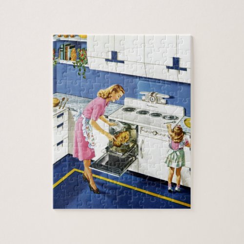 MotherDaughter Retro Kitchen 2 Jigsaw Puzzle