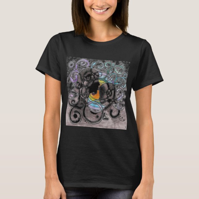 Mother Daughter Silhouette T-Shirt (Front)