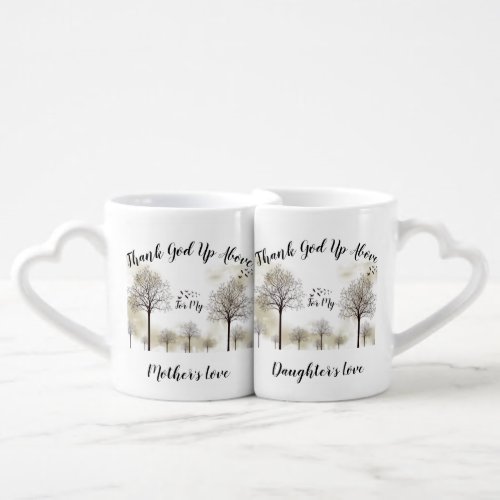 MotherDaughter Strength  Wisdom complete Coffee Mug Set