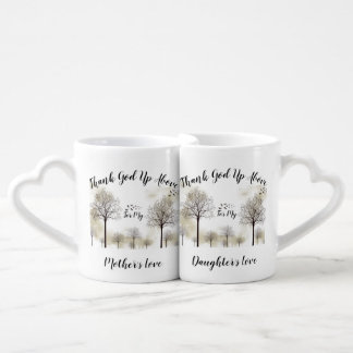 Mother/Daughter Strength & Wisdom complete Coffee Mug Set