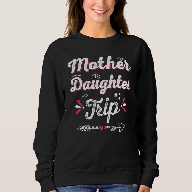 Mother Daughter Trip Shirt And Mother Daughter Mat (Front)