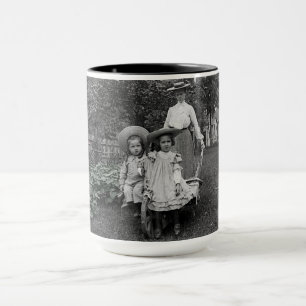 Mother Daughters 1890 Heirloom Gardening Garden Mug