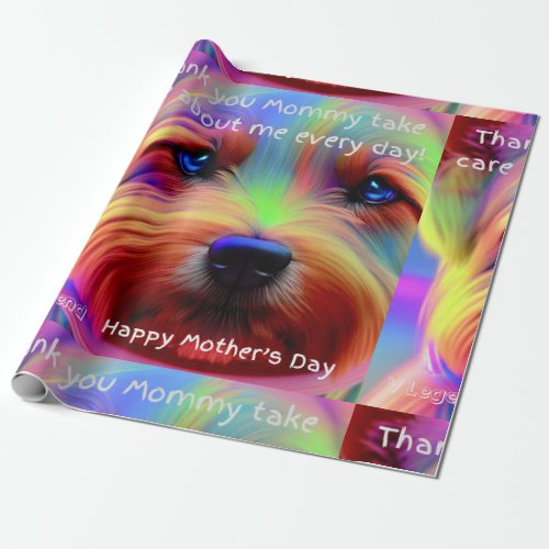 MOTHER DAY GIFT WRAPPING PAPER