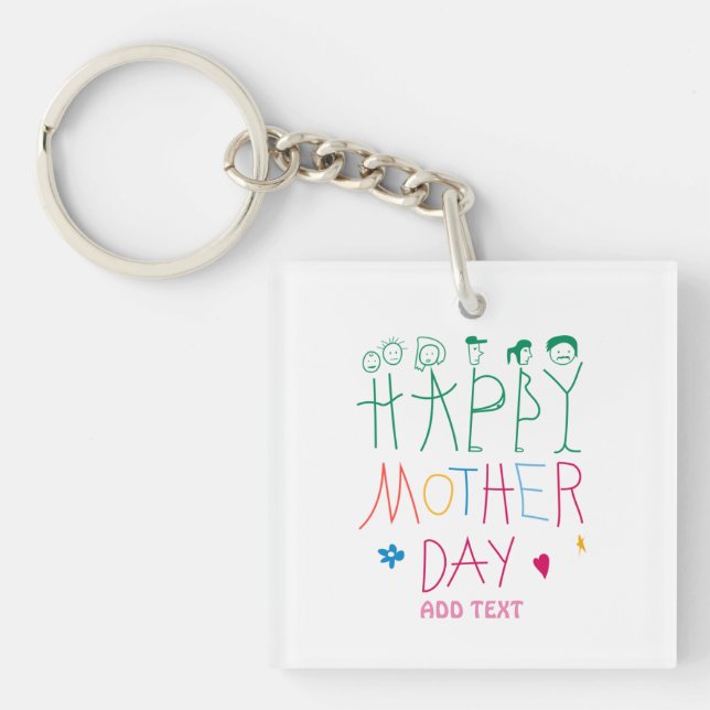 Mother Day   Keychain (Front)