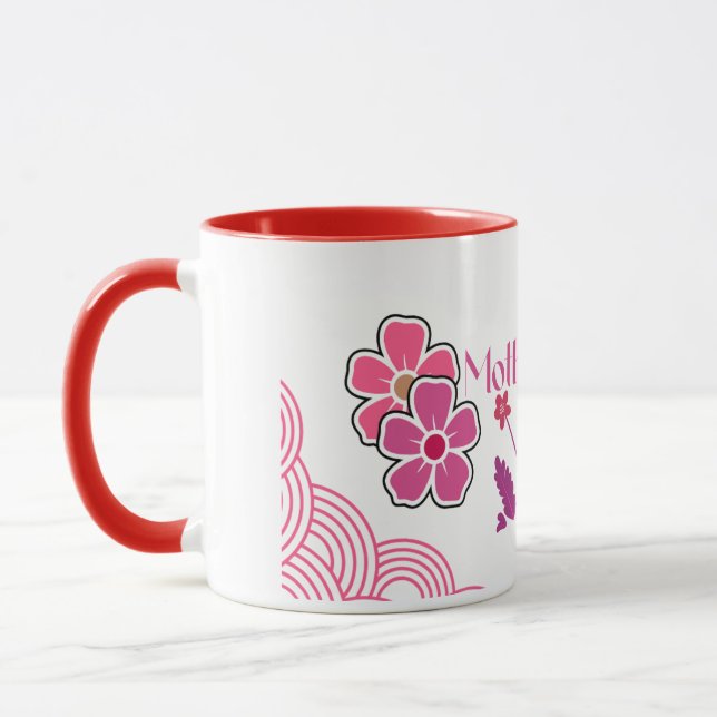 Mother day Modern Gift pack Mug (Left)