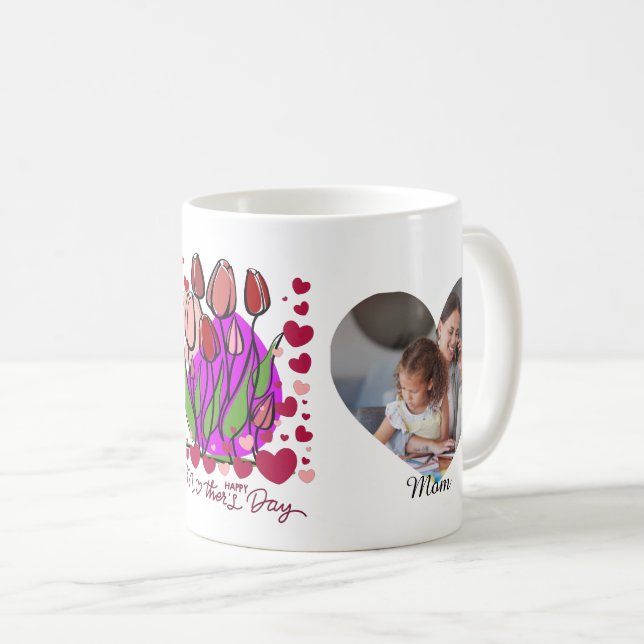 MOTHER DAY SPECIAL GIFT PERSONALIZED  COFFEE MUG (Front Right)