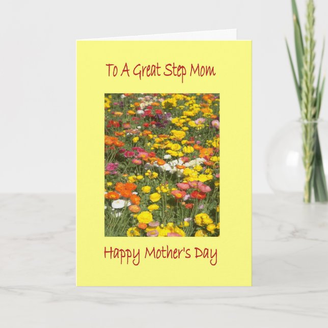 Mother Day Step Mom Card (Front)