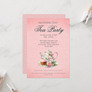 MOther Day Tea Party Invitation