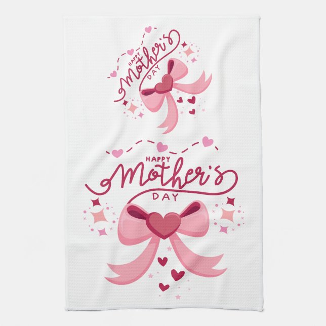 Mother Day Trendy Designed Apron Kitchen Towel (Vertical)