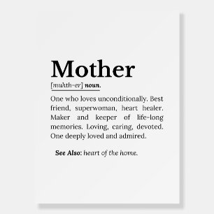 Mother Definition Foam Board