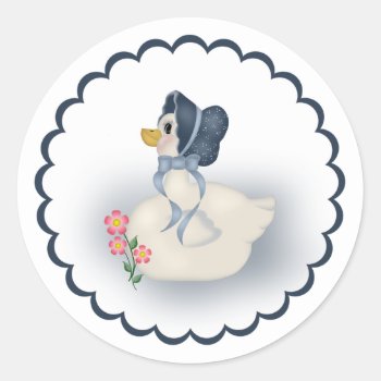 Mother Duck Stickers by AJsGraphics at Zazzle