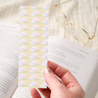 Mother Duck Swimming With Her Family  Bookmarks